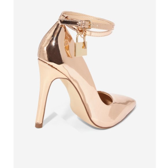 🆕 Rose Gold Pointy Pumps - Picture 5 of 6